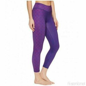 Prana Roxanne Patterned Purple Leggings
